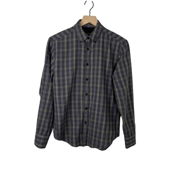 Rag & Bone Plaid Button Front Shirt - Picture 1 of 5
